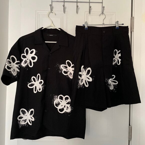 Moditec Splay Flower Shirt + Short Set - Picture 3 of 7